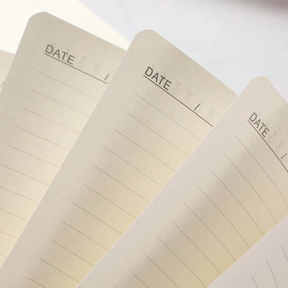 Horizontal notebook