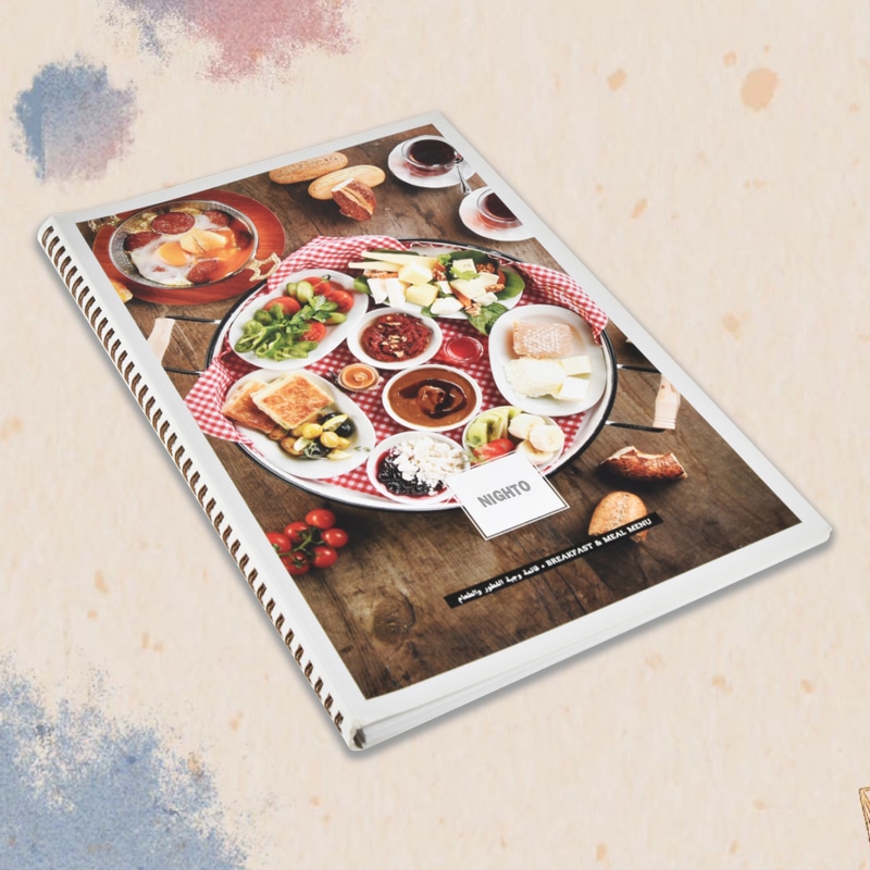 restaurant menu to print​