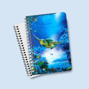Custom 3D pattern printing 3D plastic lens cover notebook