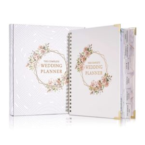 Wedding planning and organization manual for brides, as well as wedding countdown calendar