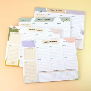 Customize your monthlyweekly to-do list, weekly planner, and schedule notebook